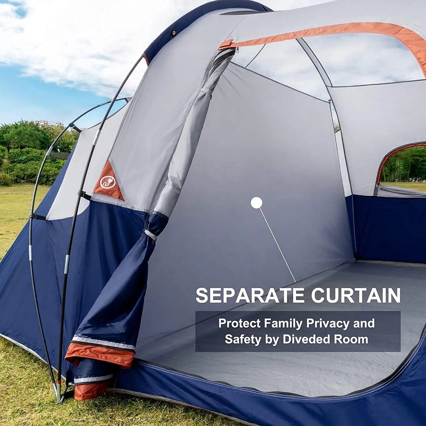 HIKERGARDEN 10 Person Camping Tent Portable Easy Setup - Get Outside Today 25