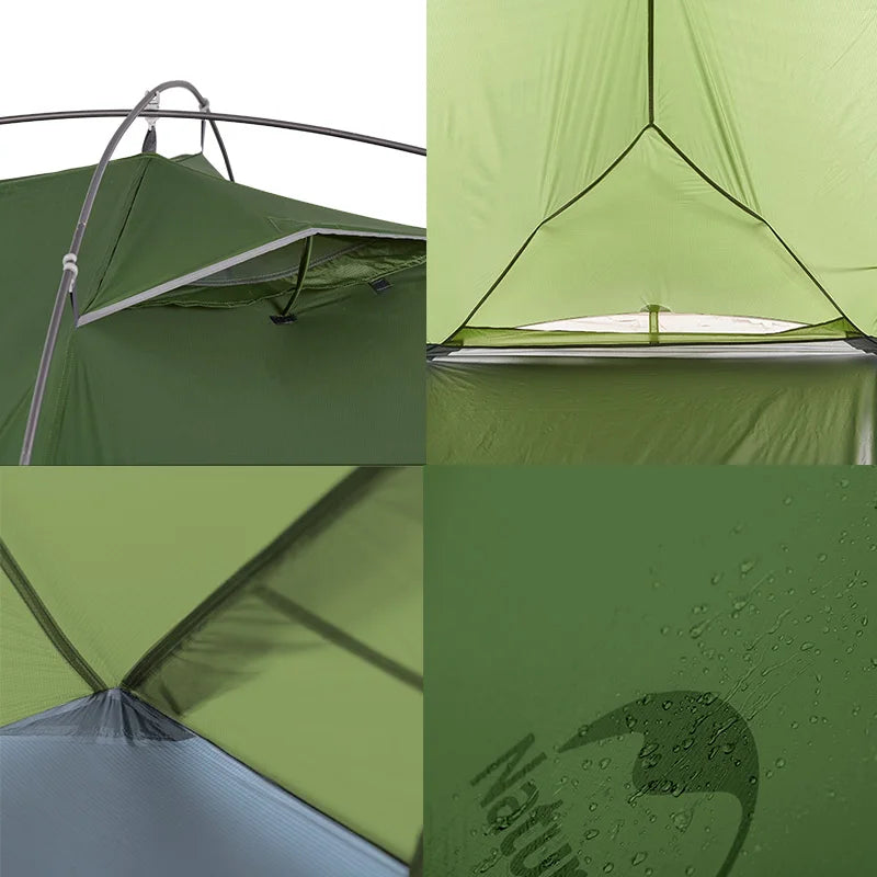 Naturehike Tent VIK Ultralight Camping Tents 1person 2person Cycling Tent Waterproof - Get Outside Today 25