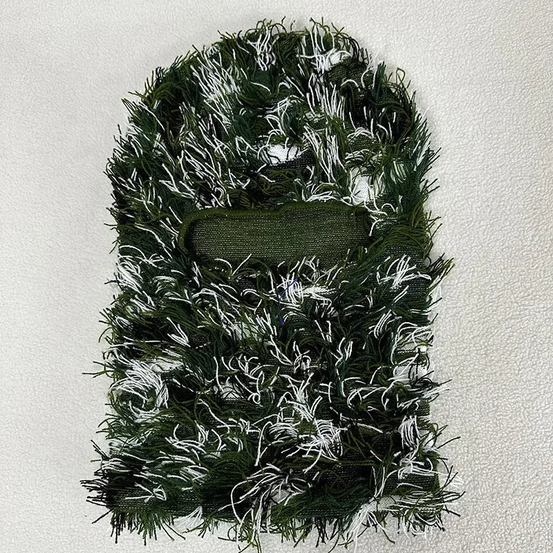 Unisex Camouflage Balaclava Ski Mask Knit Beanie Winter Warm