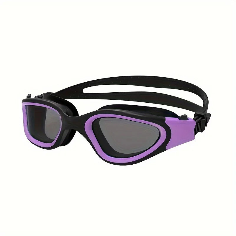 1pc Professional Anti Fog Swimming Goggles Waterproof Adjustable Swimming Glasses for Training and Water Sports