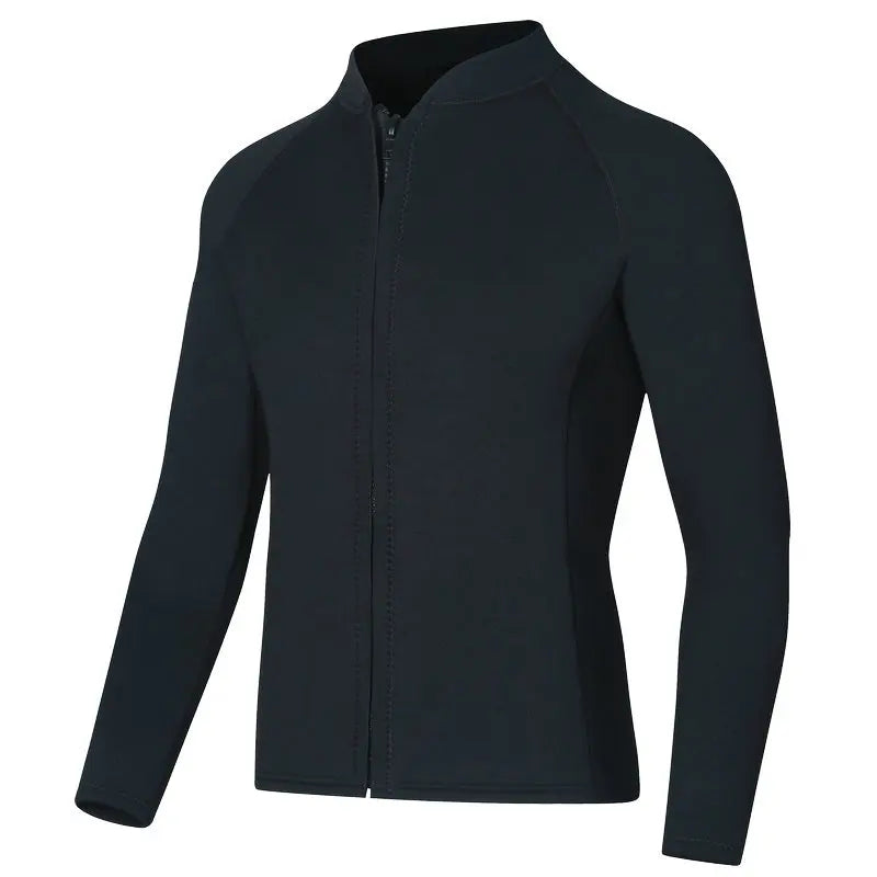 3mm Wetsuit For Women Men Split Diving Jacket Long Sleeve