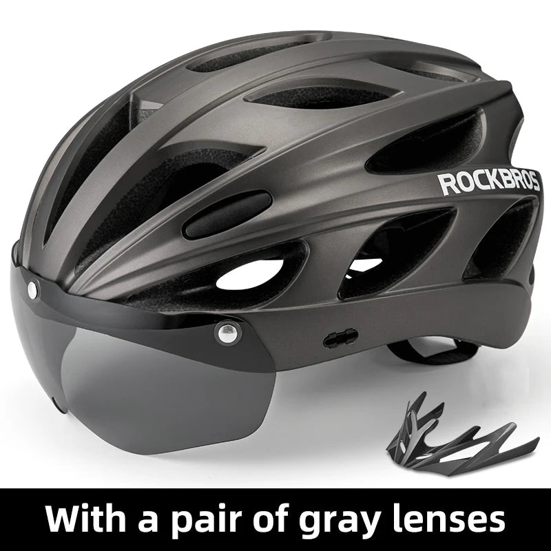ROCKBROS Bike Helmet EPS Integrally-molded Breathable Lightweight Cycling Safety Helmet Men Women MTB Road Bicycle Helmet - Get Outside Today 25