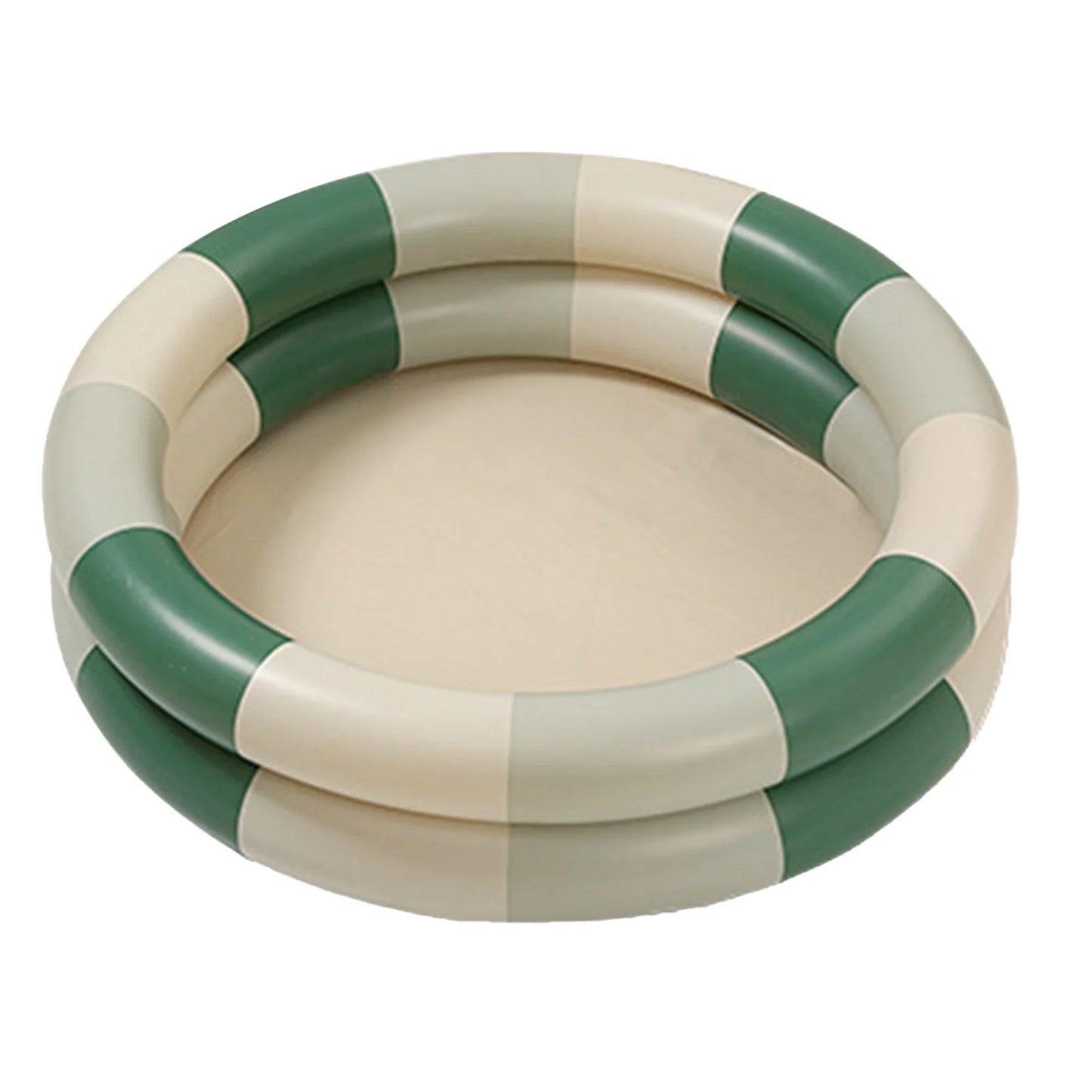 ZK30 Inflatable Pool Baby Retro Blow Up Swimming Pool Family Cute Style Thickened Water Pool Yellow Stripe - Get Outside Today 25