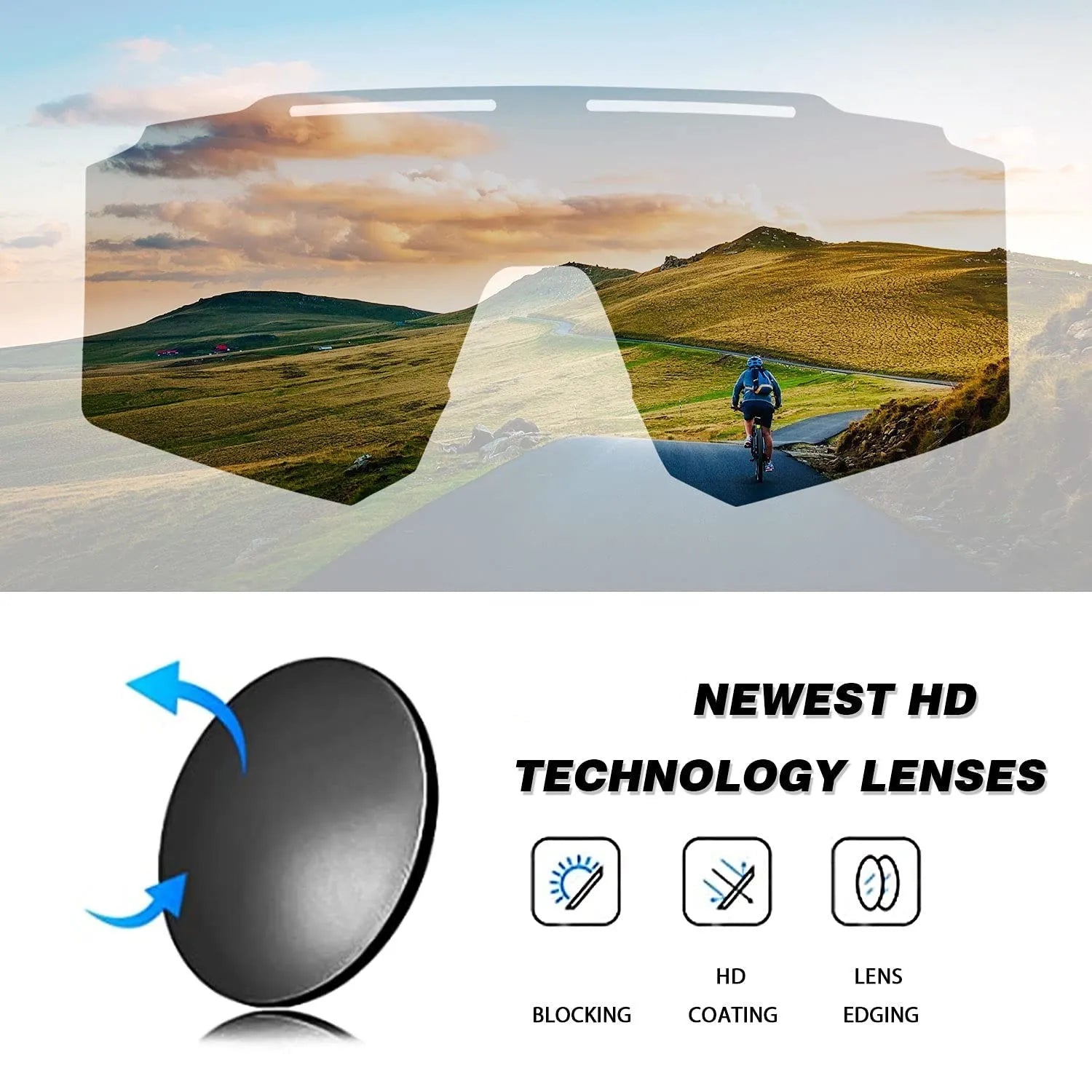 Polarized Sunglasses for Men and Women, Youth Kids Baseball Softball Sunglasses for Cycling, Running - Get Outside Today 25