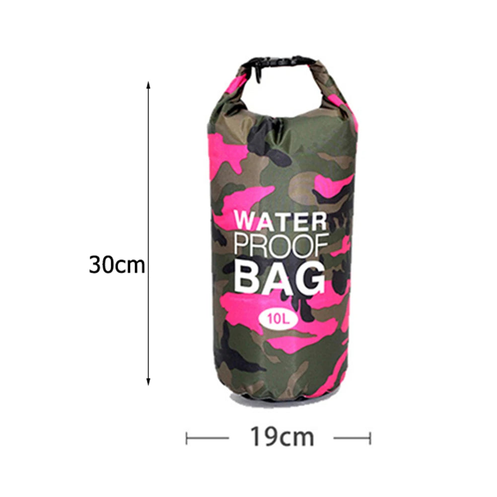 15-2L Swimming Waterproof Dry Bag Outdoor Floating Trekking Beach Backpack PVC Thickened Double-Layer Fabric IPX6 Waterproof Bag - Get Outside Today 25