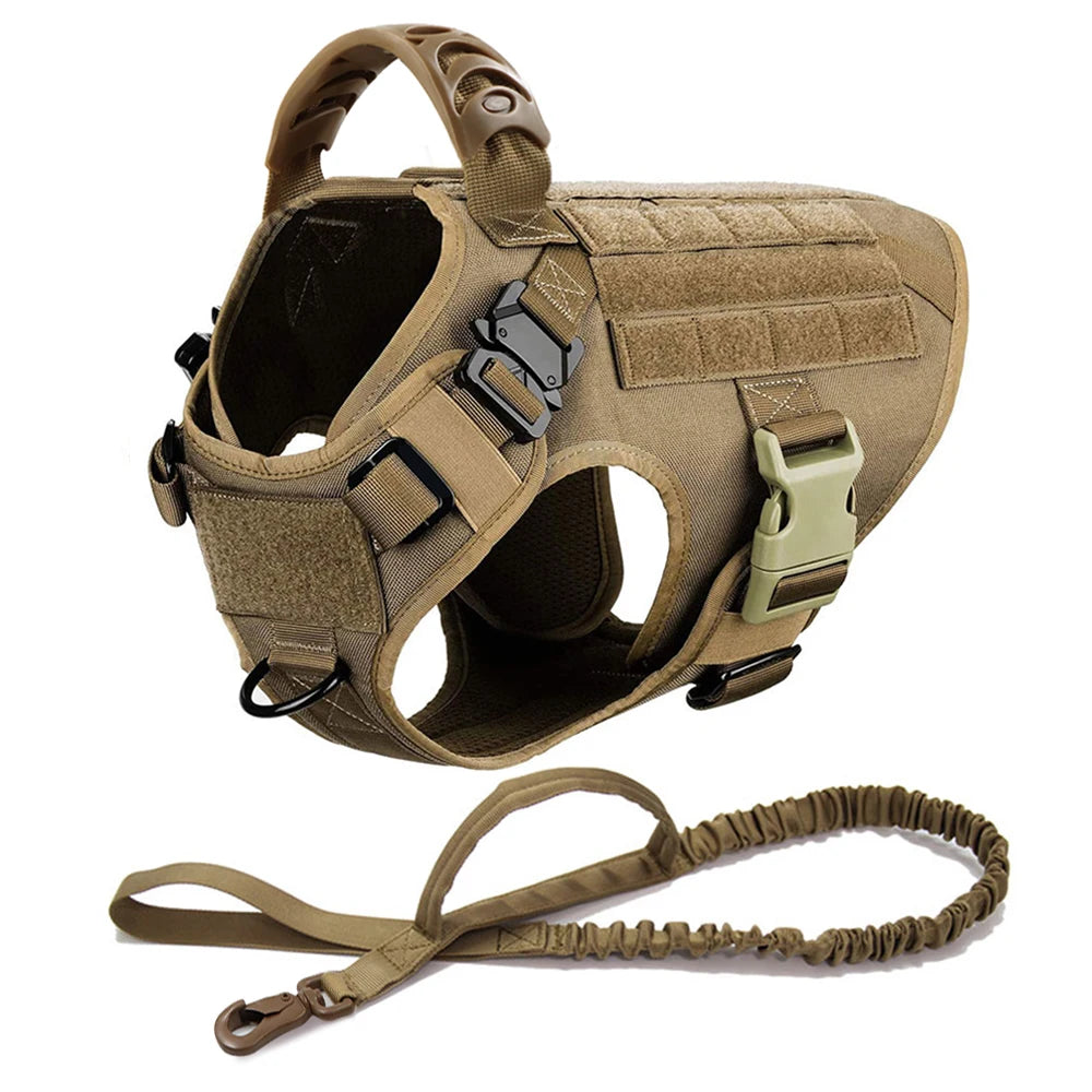 Large Dog Harness And Leash Set For German Shepherds And Malinois - Get Outside Today 25