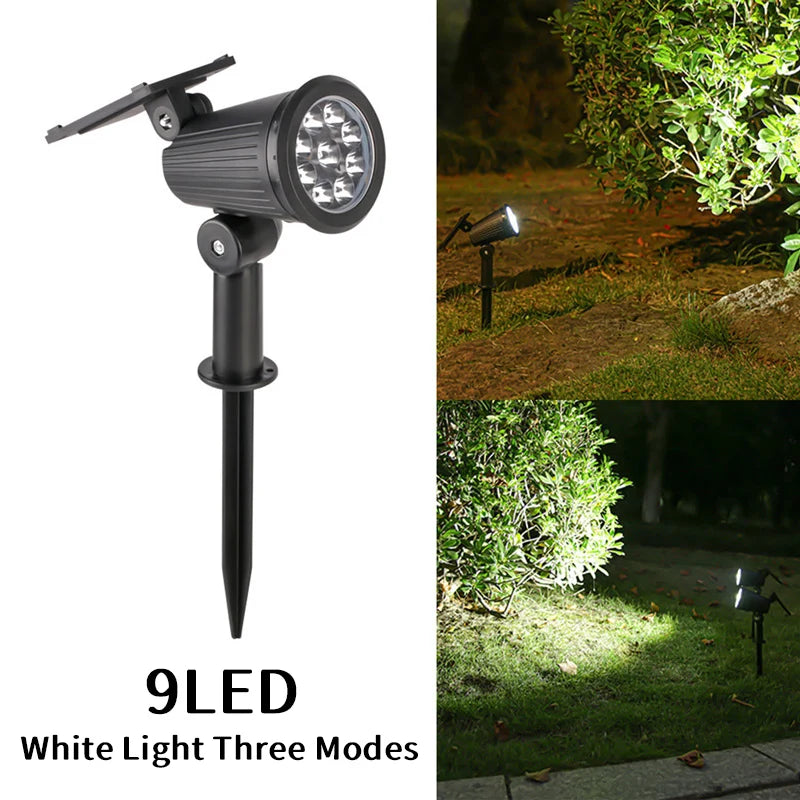 9LEDs Solar Spotlights Waterproof Lawn Lamp for Garden Use - Get Outside Today 25
