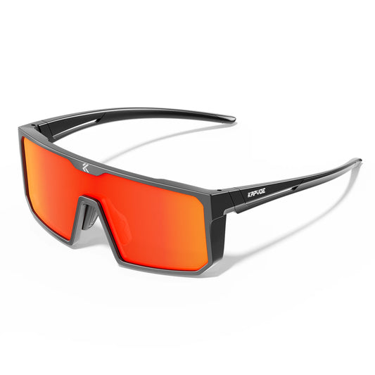 KAPVOE Polarized Cycling Glasses Sports Sunglasses for Men Women, UV400 Protection MTB Bicycle Baseball Mountain Bike Glasses - Get Outside Today 25