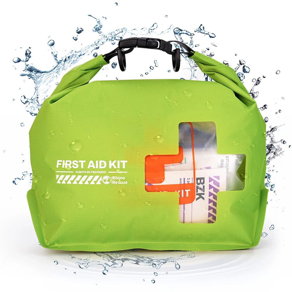 RHINO RESCUE Waterproof First Aid Kit, Lightweight Boat Dry Bag, Emergency Survival Supplies for Outdoor Kayak Floating Swimming - Get Outside Today 25