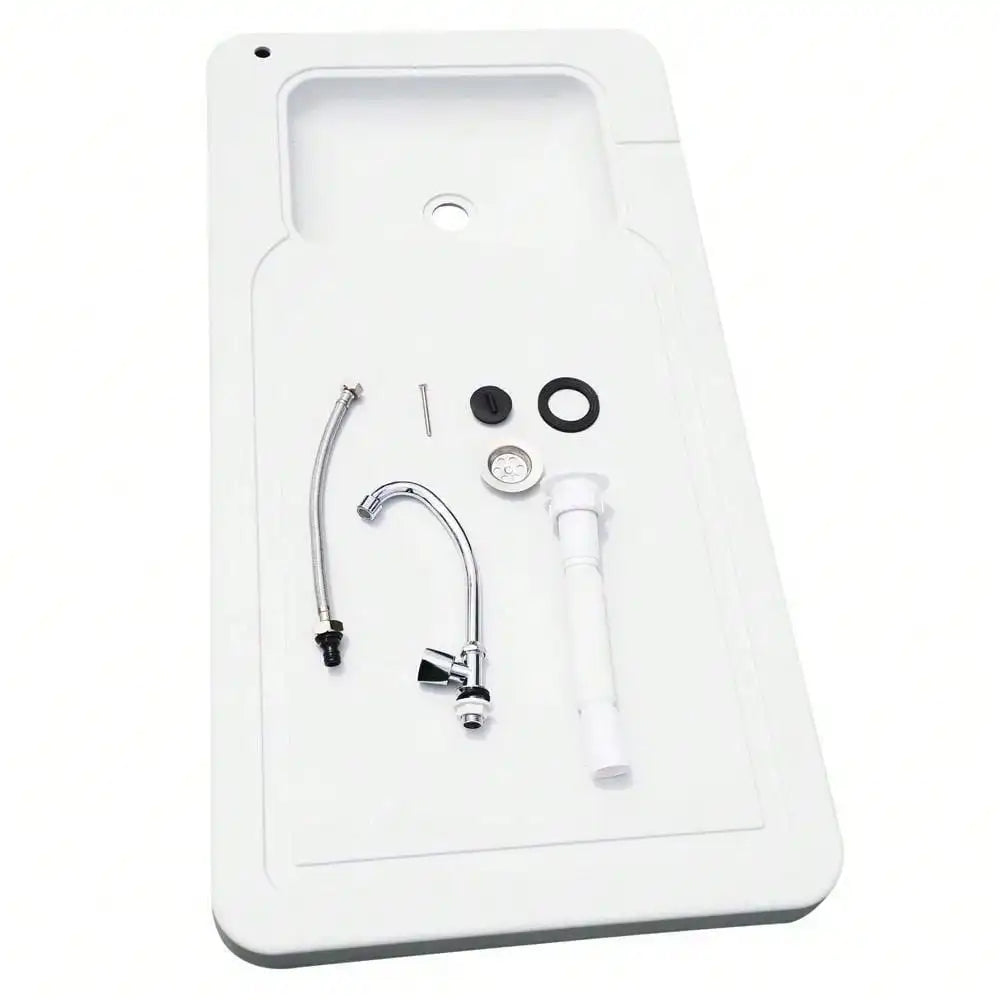 Portable Fish Cleaning Table With Sink And Faucet Folding Camping Table