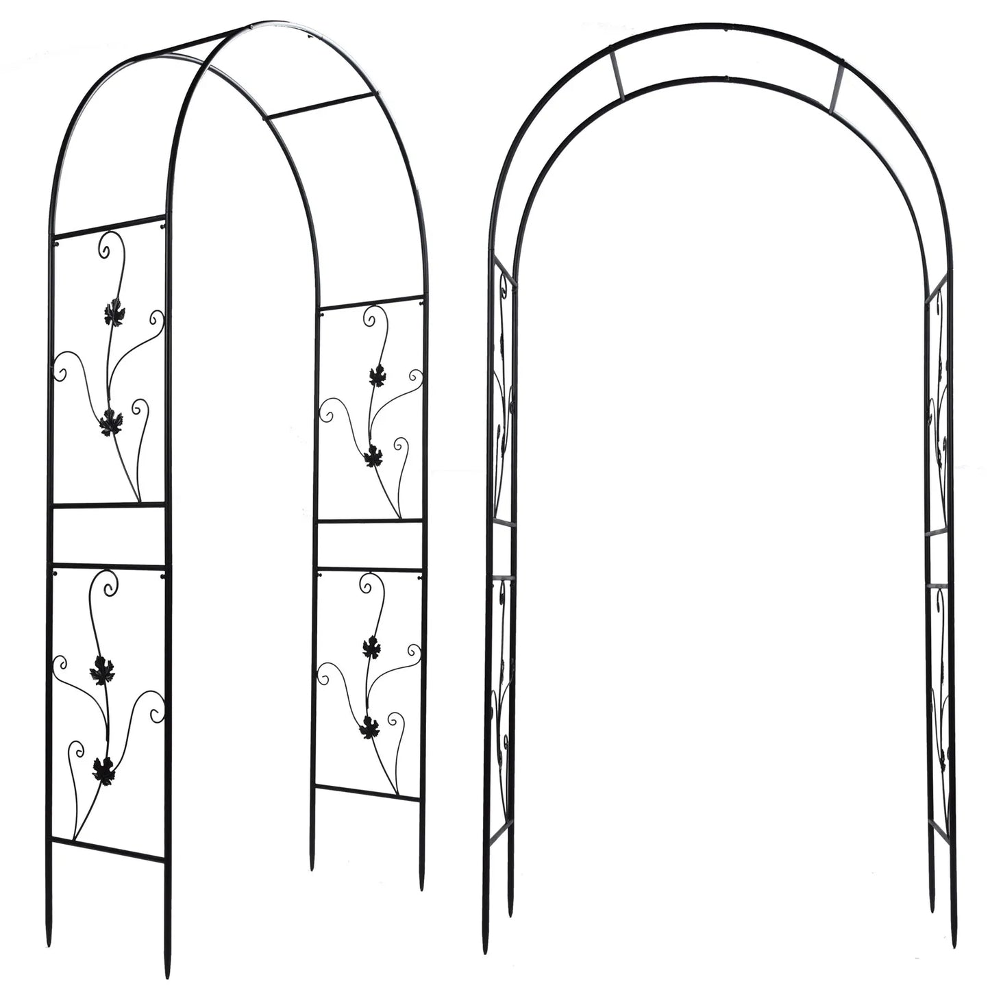 Climbing Plants Arch Climbing Plant Support Outdoor Garden Arch - Get Outside Today 25