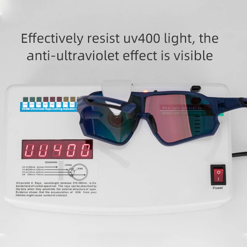 ROCKBROS Cycling Glasses UV400 Outdoor Sport Sunglasses Ultra-light Unisex Bicycle Eyewear MTB Road Bike Polarized Glassses - Get Outside Today 25