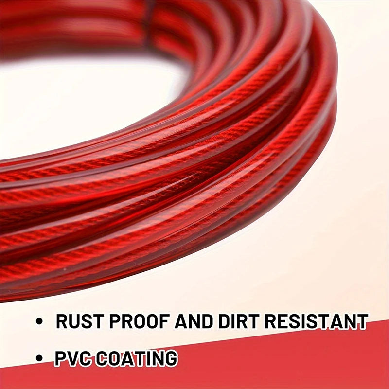 2pcs 33FT Pet Dog Tie Out Cable 220 lbs Break Strength Tether - Get Outside Today 25
