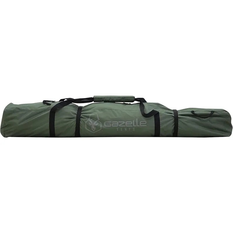 Gazelle Tents T4 Hub Tent Waterproof UV Resistant Easy 90 Second Set Up Removable Floor Ample Storage Options 4 Person