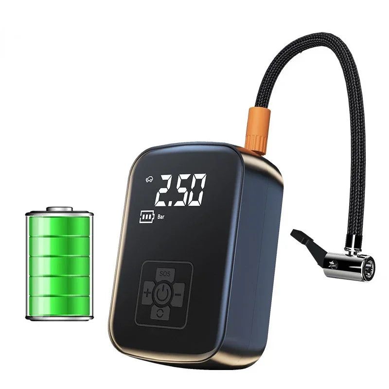 Portable Bicycle Pump 150 PSI Bike Manual Air Pump Balloon Tire Inflator Electric Tire Inflator Pump Cycling Accesories - Get Outside Today 25