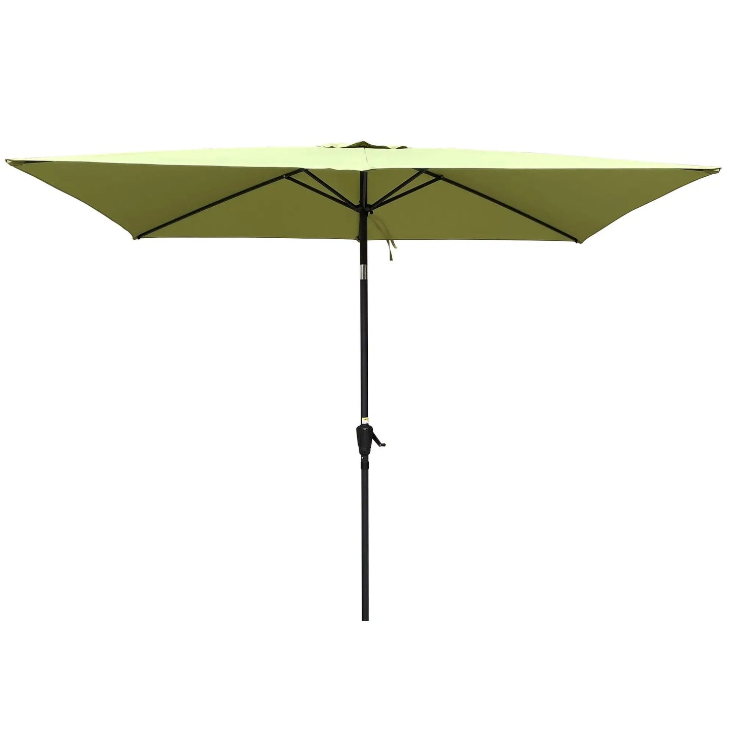 6 x 9ft Patio Outdoor Waterproof Umbrella with Crank Tilt - Get Outside Today 25