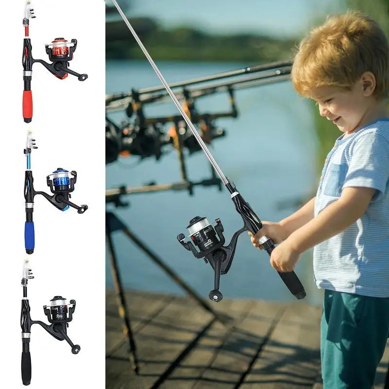Fishing Pole Child Corrosion-Resistant Kids Fishing Starter Kit - Get Outside Today 25
