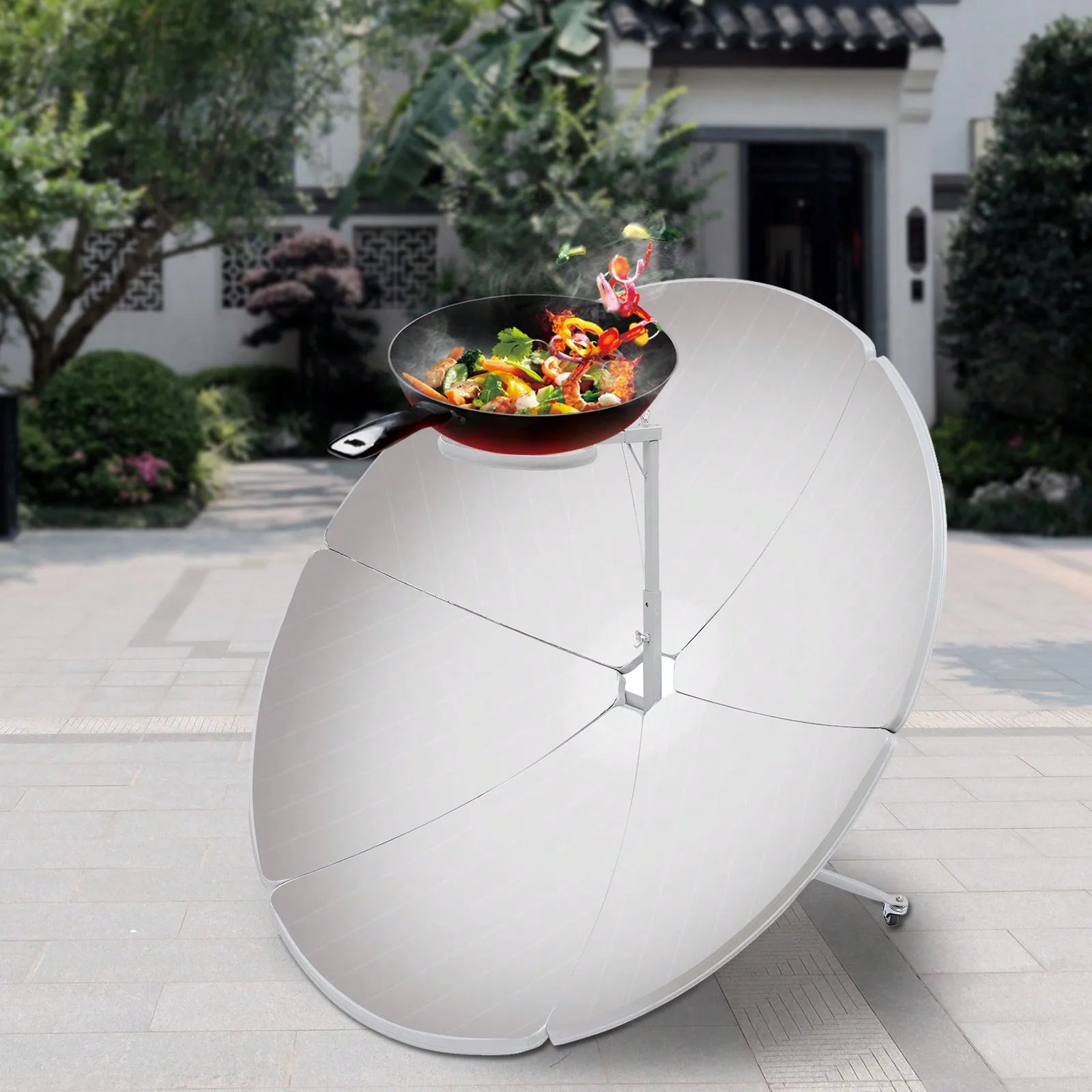 Solar Cooker 59.05inch Parabolic Sun Oven Camp Stove - Get Outside Today 25