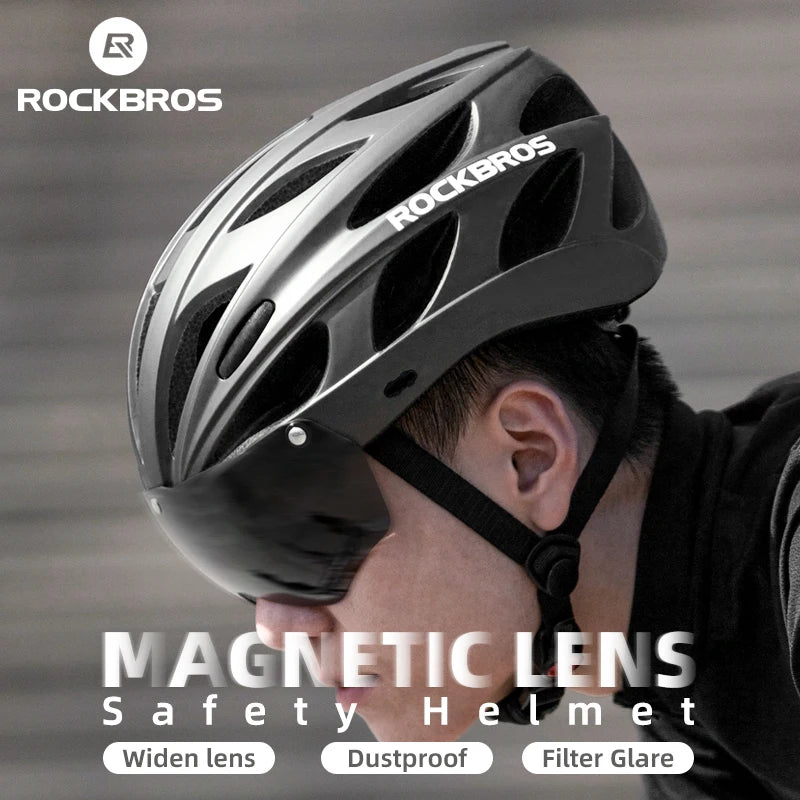 ROCKBROS Bike Helmet EPS Integrally-molded Breathable Lightweight Cycling Safety Helmet Men Women MTB Road Bicycle Helmet - Get Outside Today 25