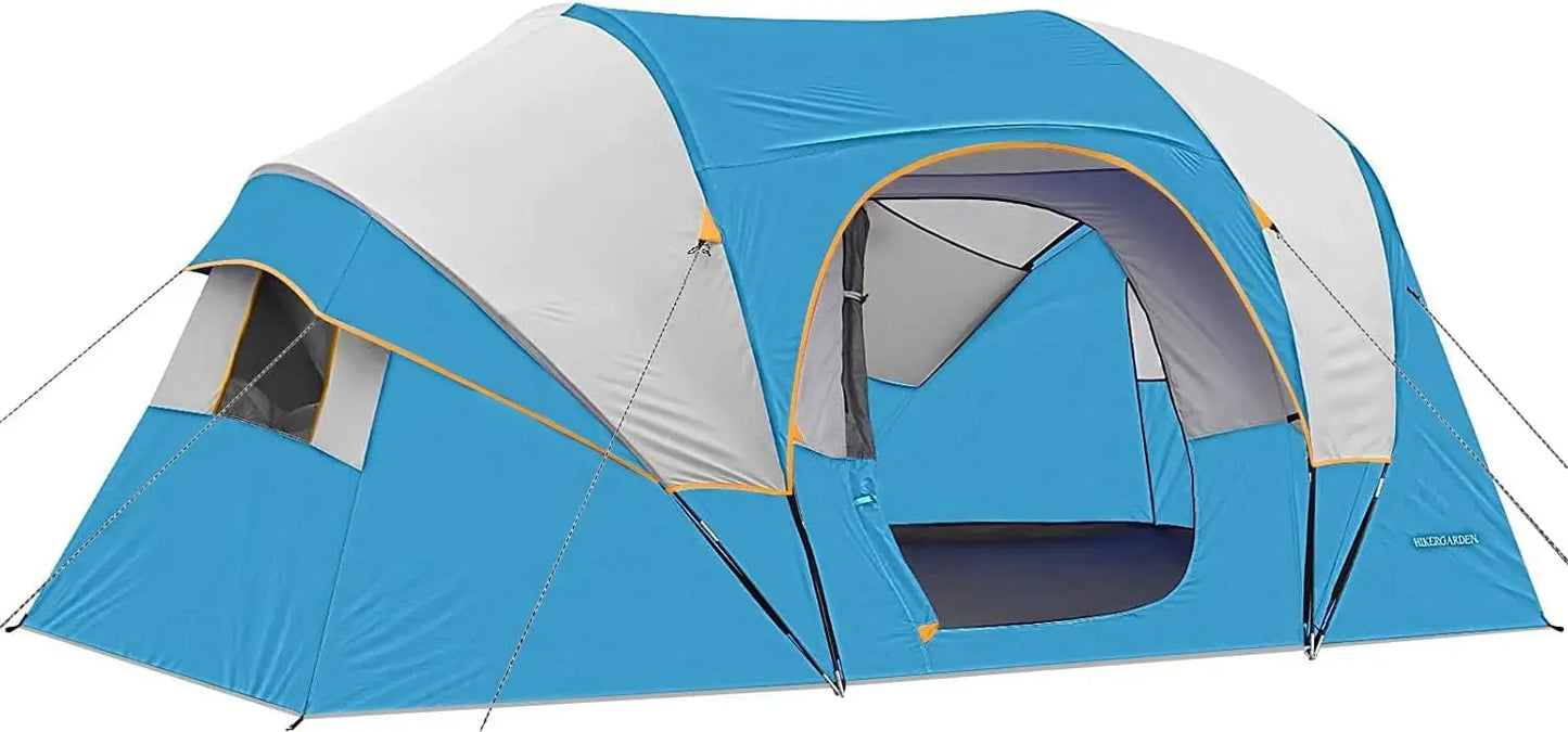 HIKERGARDEN 10 Person Camping Tent Portable Easy Setup - Get Outside Today 25