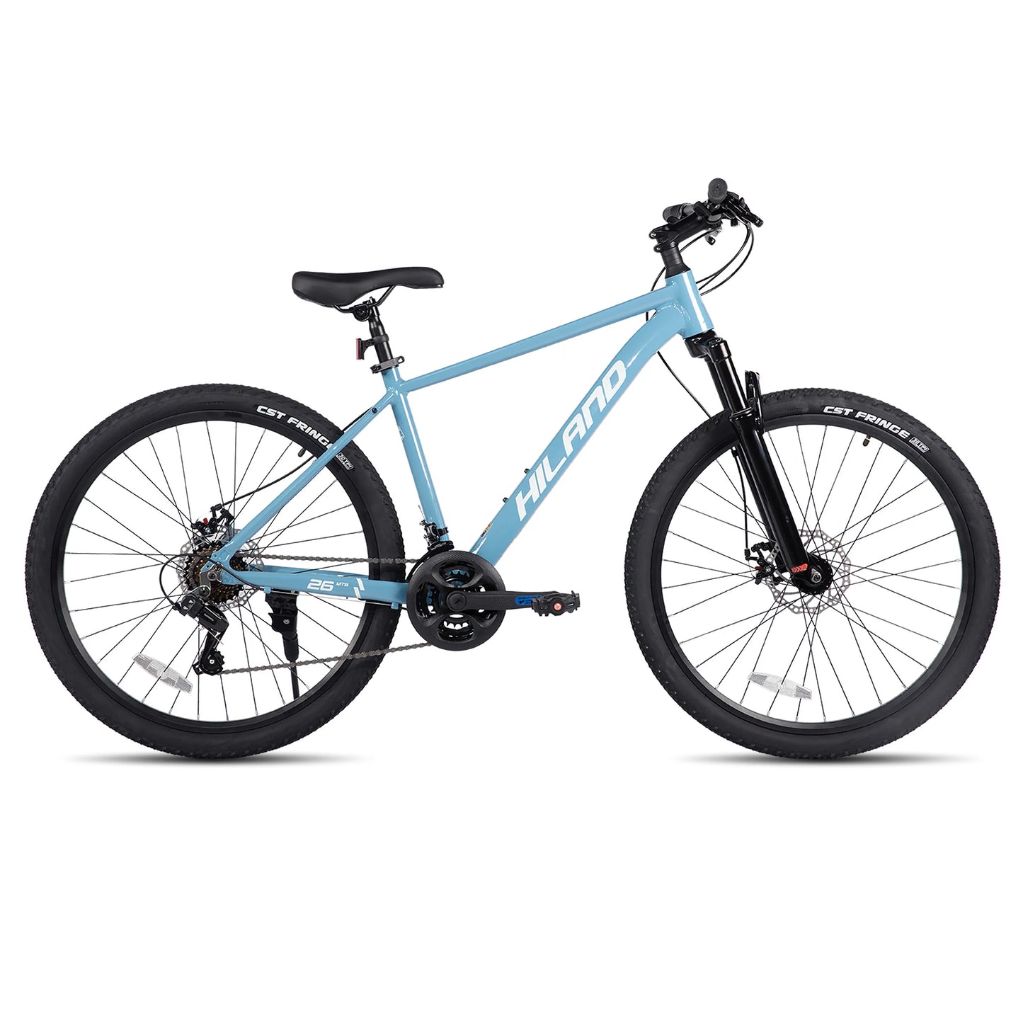 Hiland 26 Inch Aluminum Mountain Bike Unisex 21 Speed