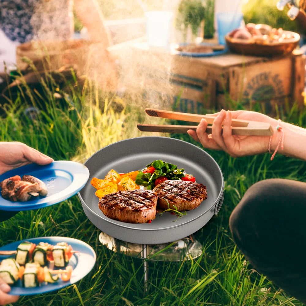Ultralight Titanium Frypan 750ml/1000ml Outdoor Camping Frying Pan - Get Outside Today 25