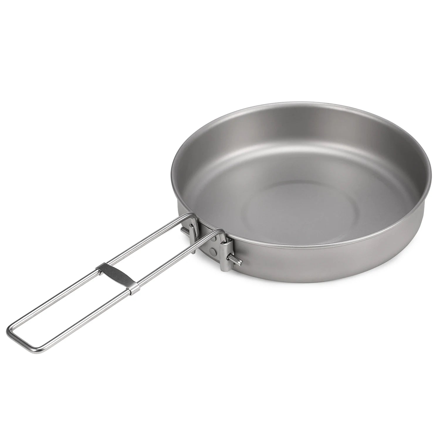 Ultralight Titanium Frypan 750ml/1000ml Camping Pan with Handle - Get Outside Today 25