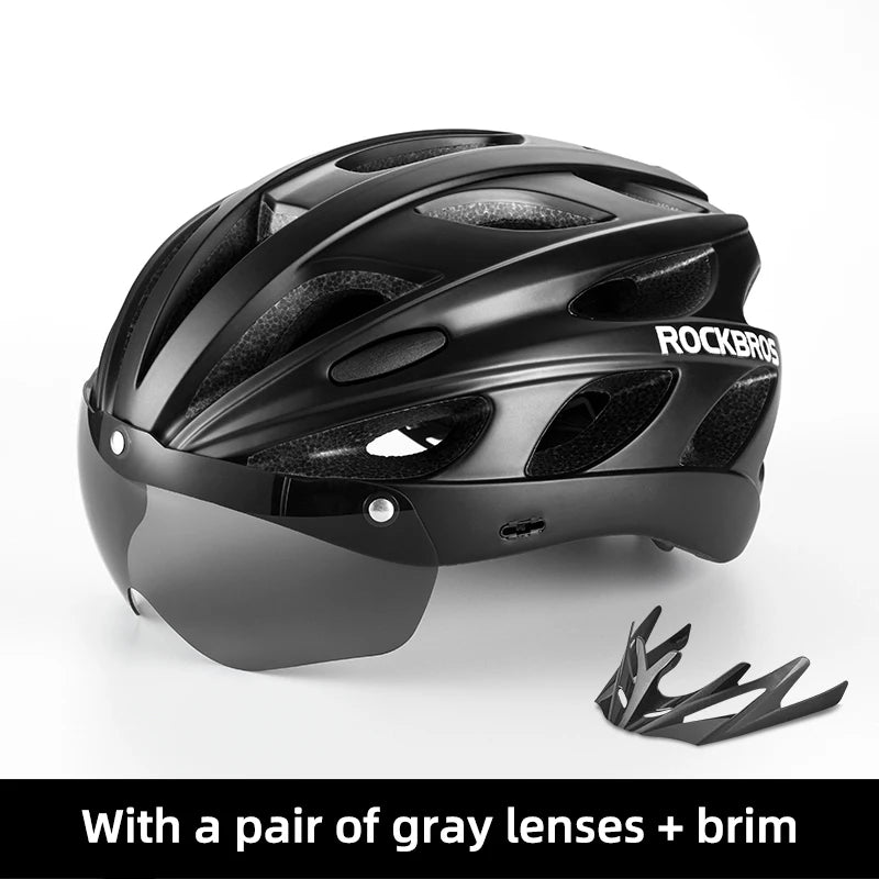 ROCKBROS Bike Helmet EPS Integrally-molded Breathable Lightweight Cycling Safety Helmet Men Women MTB Road Bicycle Helmet - Get Outside Today 25