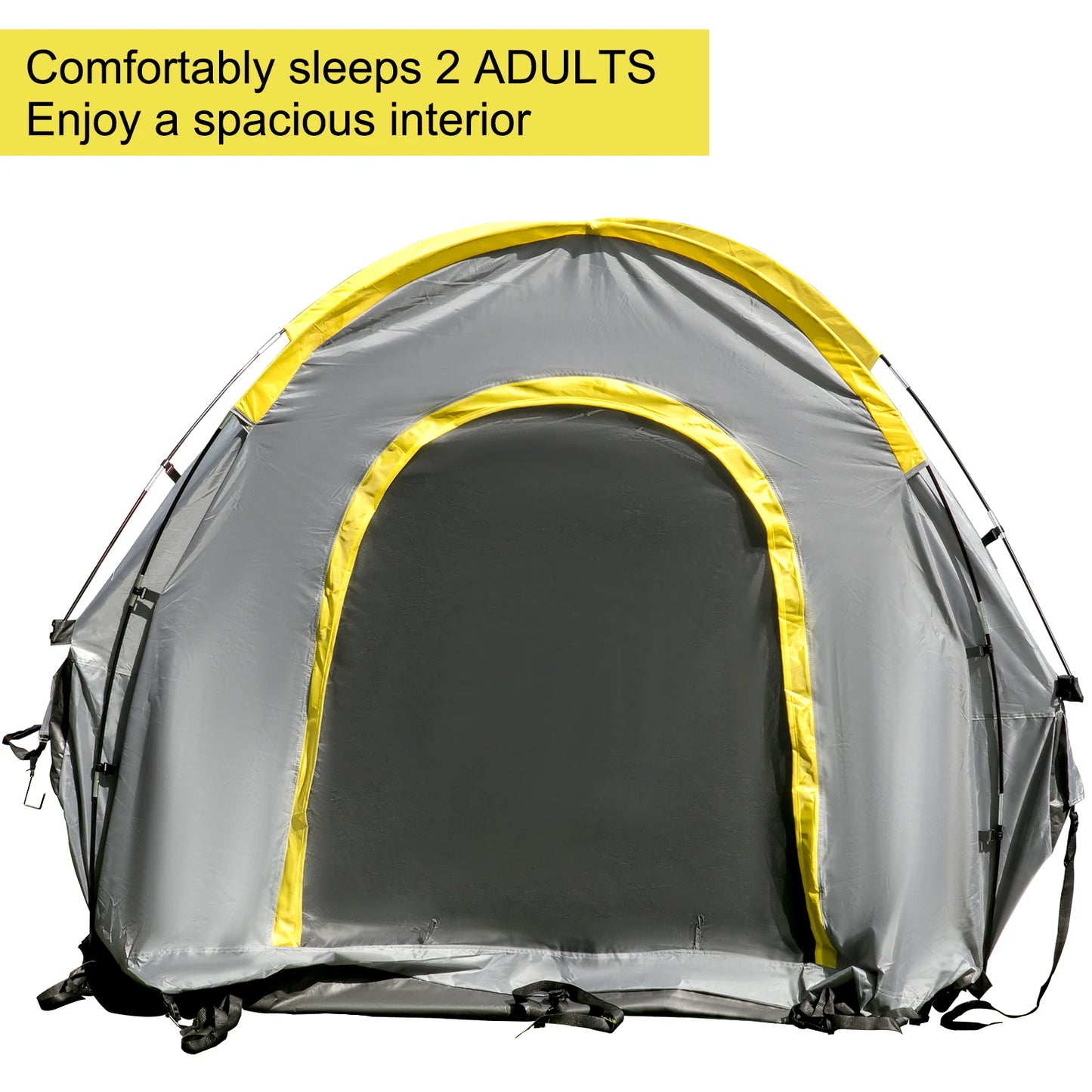 VEVOR 5 to 8 Feet Waterproof Truck Tent for Full and Mid Size Trucks 2 Person Sleeping Capacity Ideal for Camping and Hiking - Get Outside Today 25