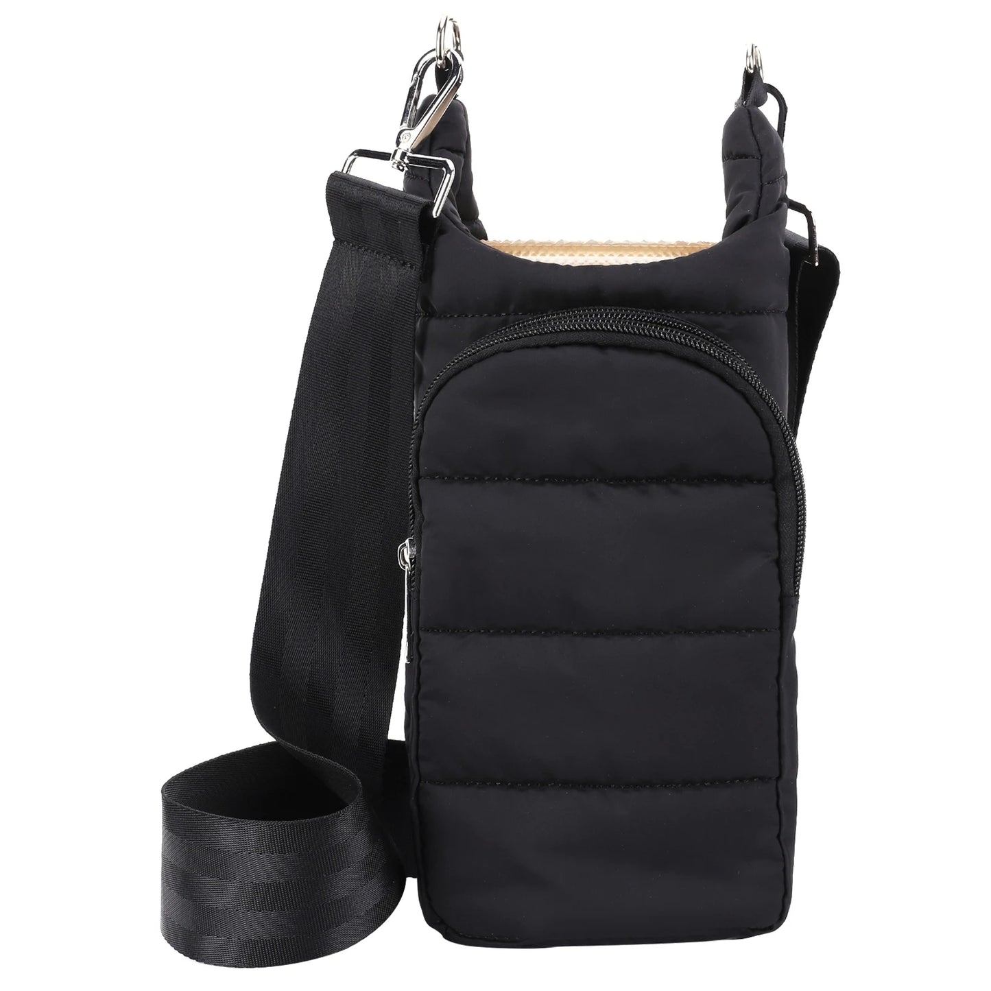 Water Bottle Holder Adjustable Wide Strap Carrier Tote - Get Outside Today 25