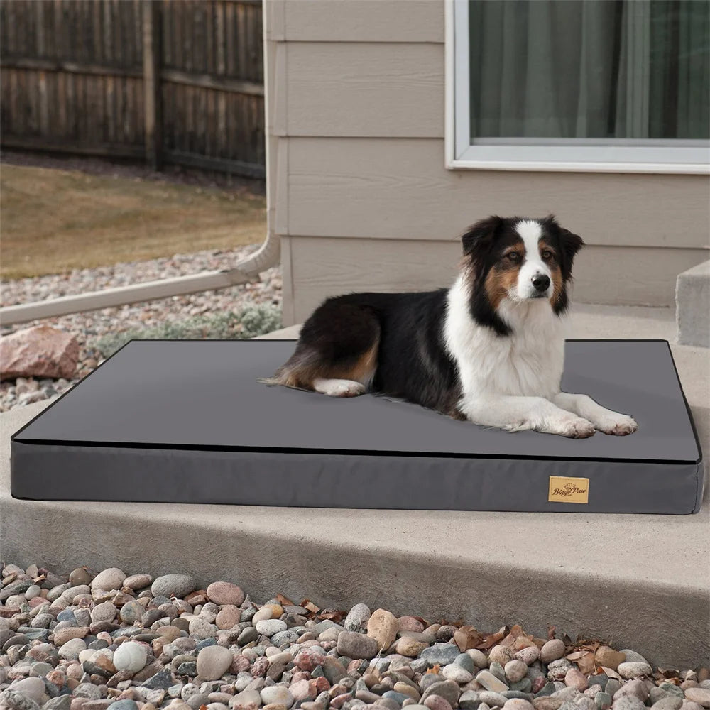 Large Orthopaedic Dog Bed Waterproof Cushion Pet Mattress 2 In 1 Pet Dog Crate Bed - Get Outside Today 25