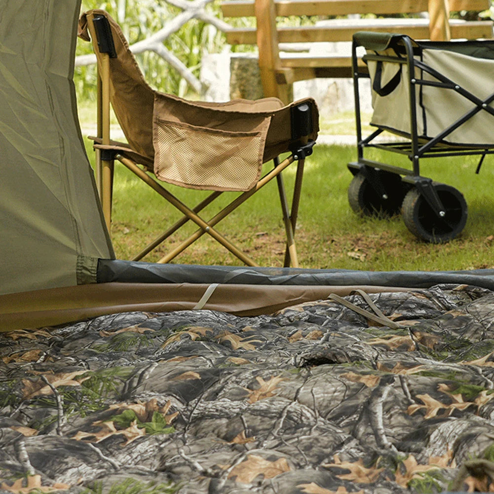 Lightweight Camping Blanket With Compression Bag And Quilt