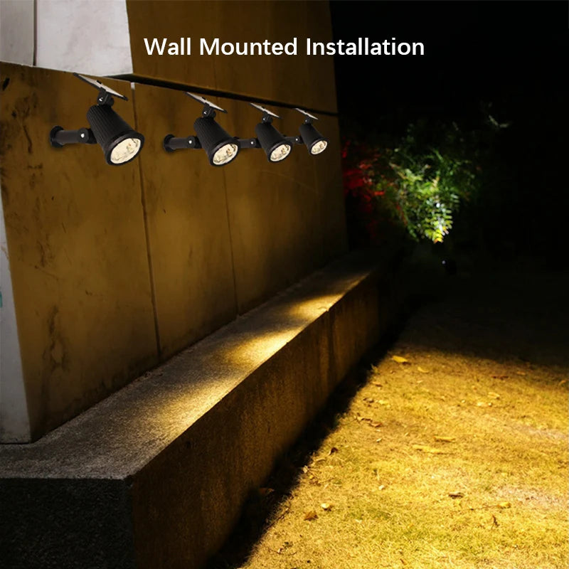 9LEDs Solar Spotlights Waterproof Lawn Lamp for Garden Use - Get Outside Today 25