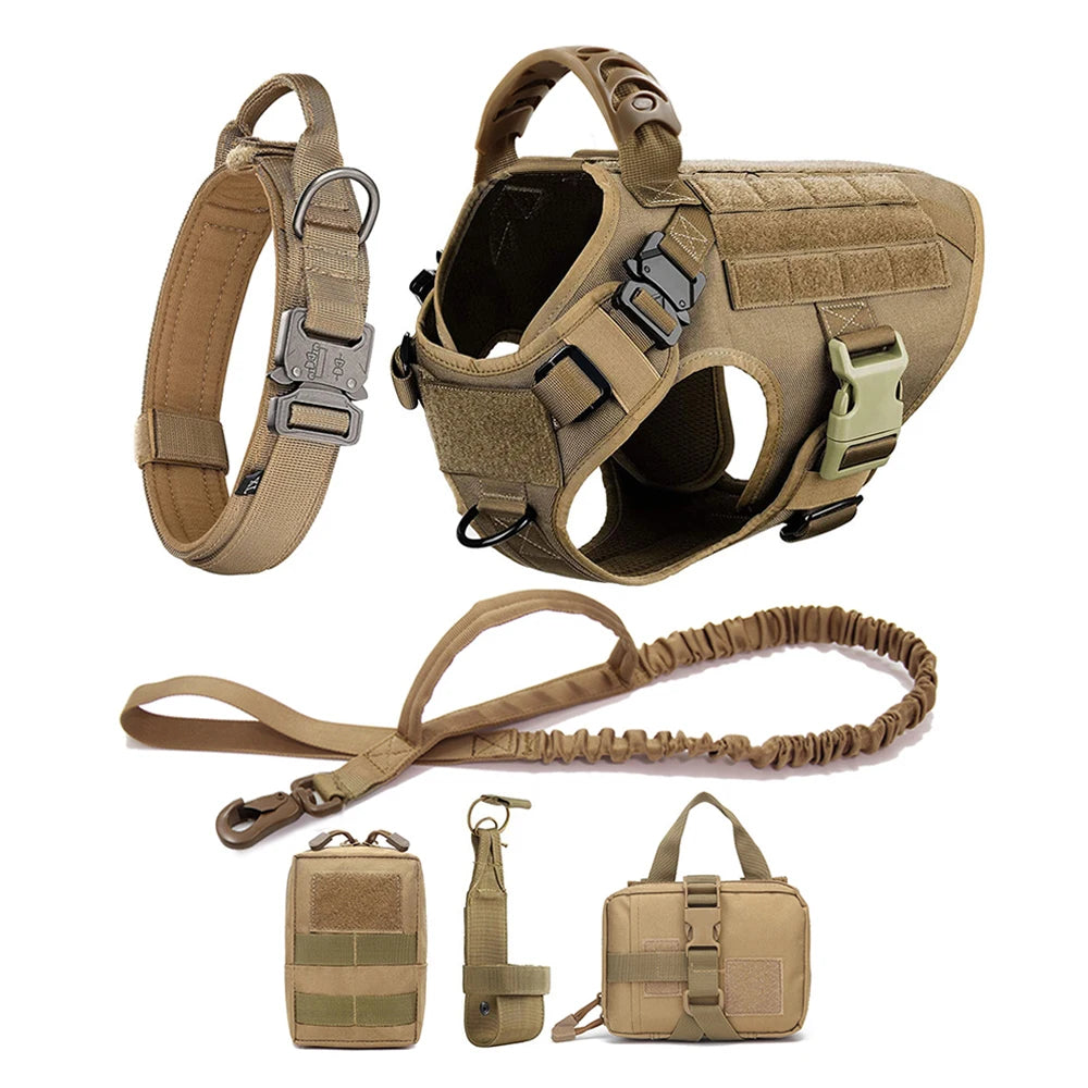 Large Dog Harness And Leash Set For German Shepherds And Malinois - Get Outside Today 25
