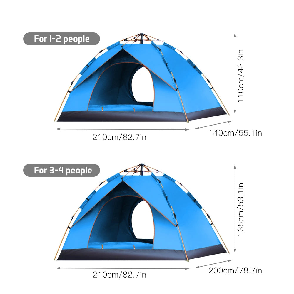 Outdoor Up Tent Water-resistant Portable Instant Camping Tent - Get Outside Today 25