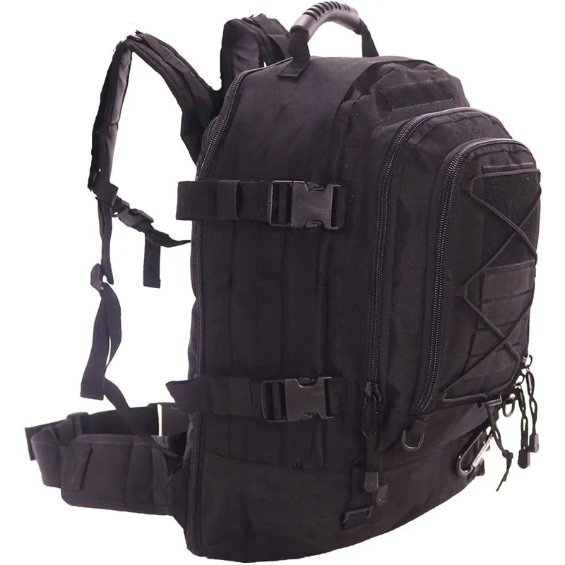 LQARMY 60L Military Tactical Backpack Army Molle Assault Rucksack Outdoor Travel Hiking Rucksacks Camping Hunting mochila hombre - Get Outside Today 25