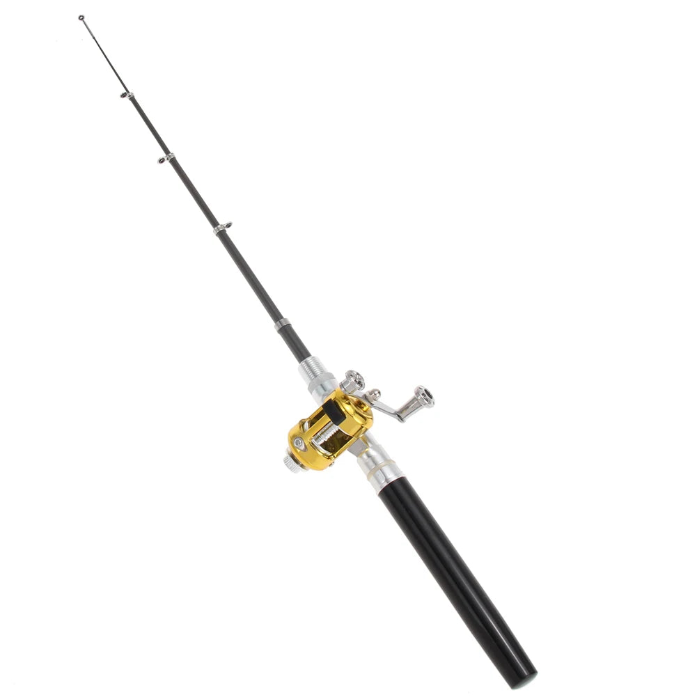 Aluminum Alloy Mini Portable Fishing Rod Pen Multicolor Pocket Tool - Get Outside Today 25