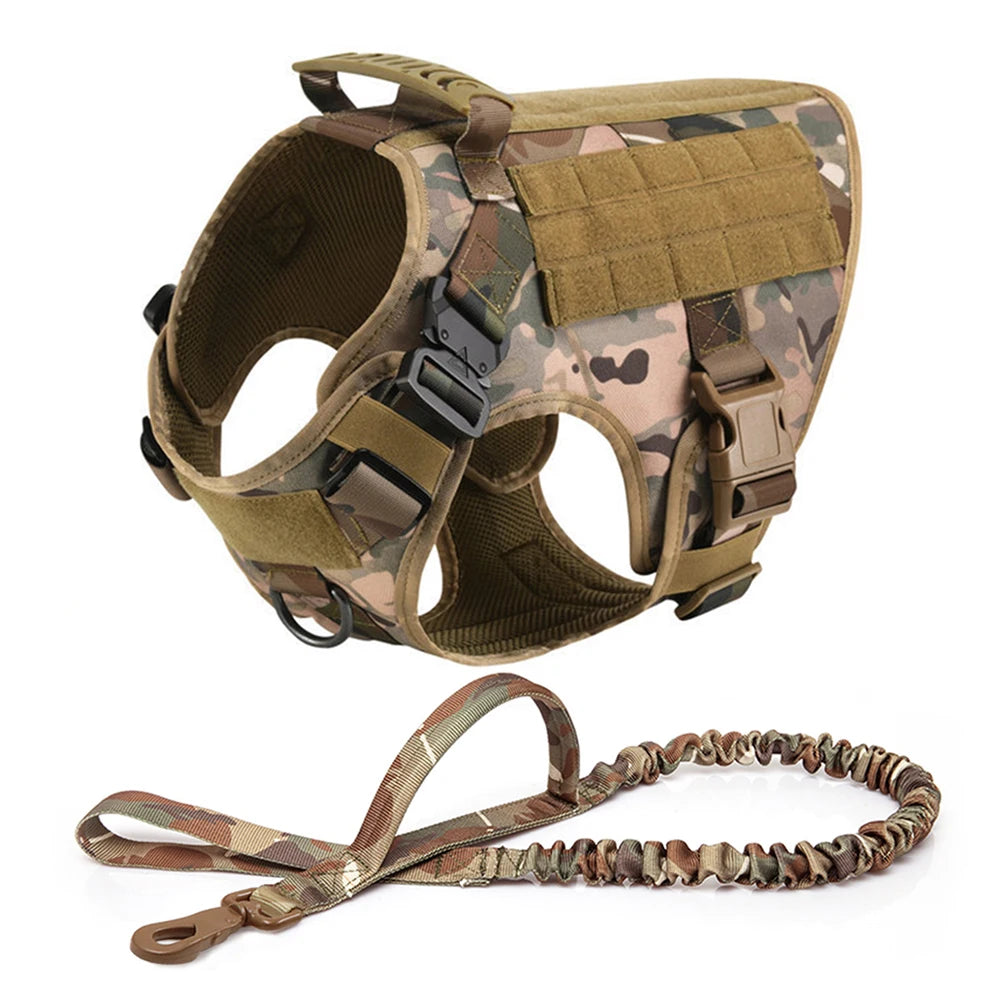 Large Dog Harness And Leash Set For German Shepherds And Malinois - Get Outside Today 25