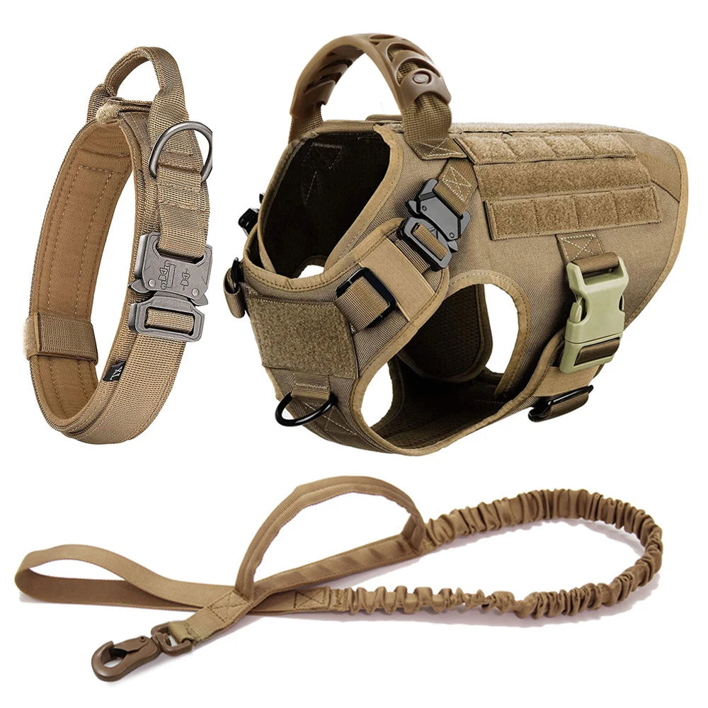 Large Dog Harness And Leash Set For German Shepherds And Malinois - Get Outside Today 25