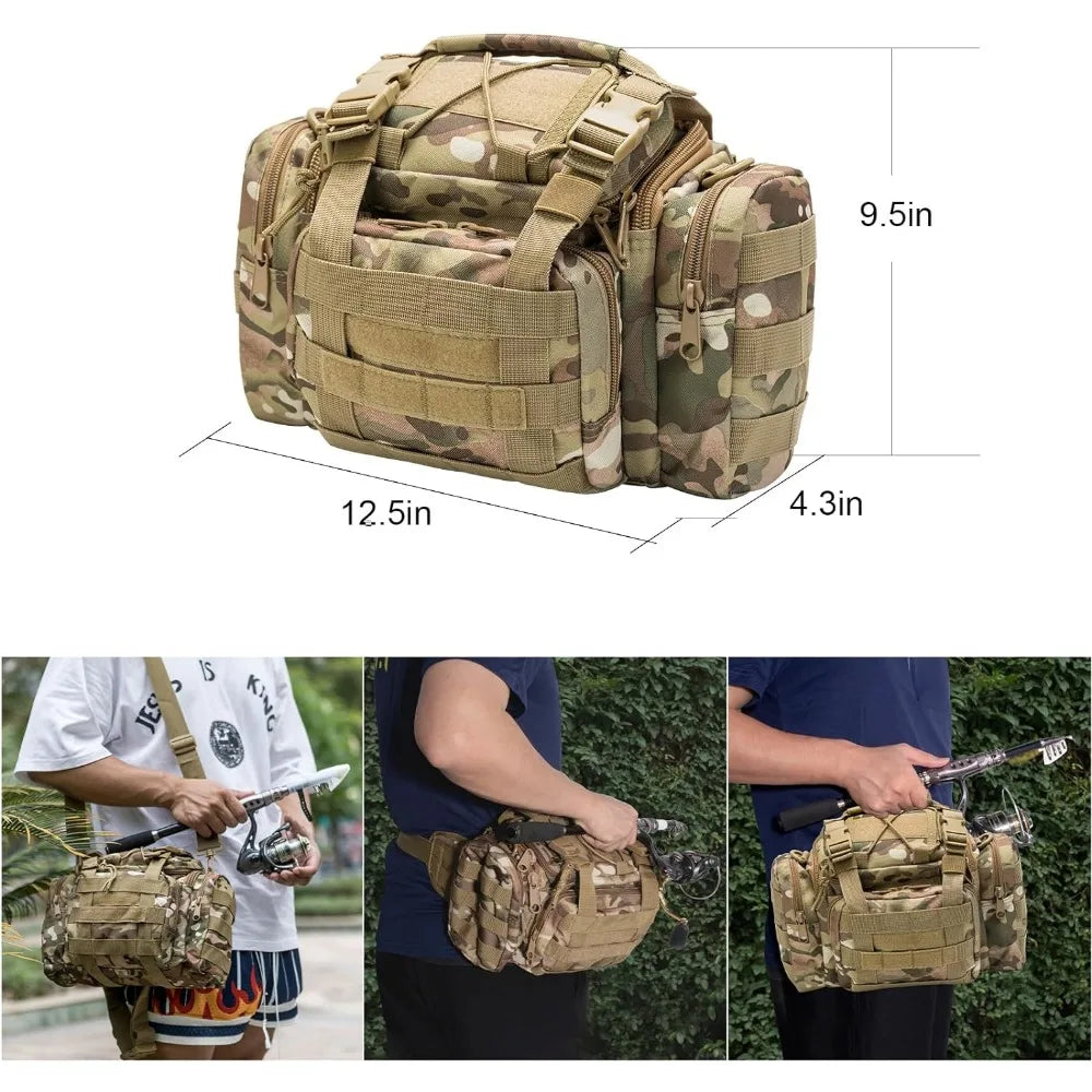 Fishing Rod and Reel Combos 125-Pieces Telescopic Set - Get Outside Today 25