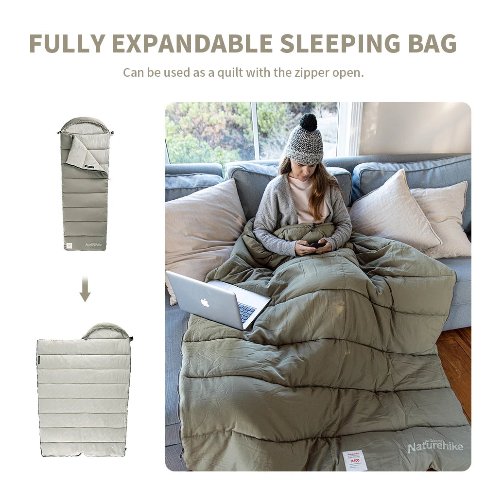 Naturehike Sleeping Bag M180 M300 M400 Machine Washable - Get Outside Today 25