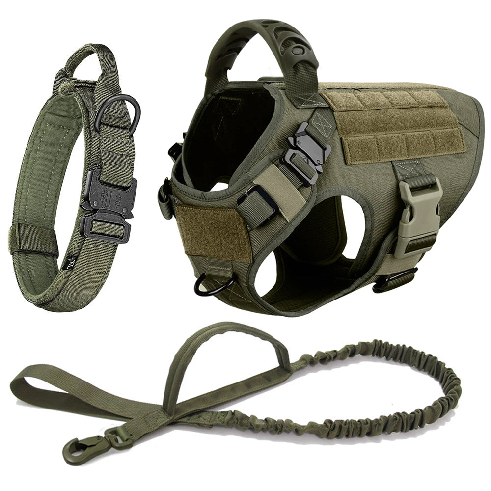 Large Dog Harness And Leash Set For German Shepherds And Malinois - Get Outside Today 25