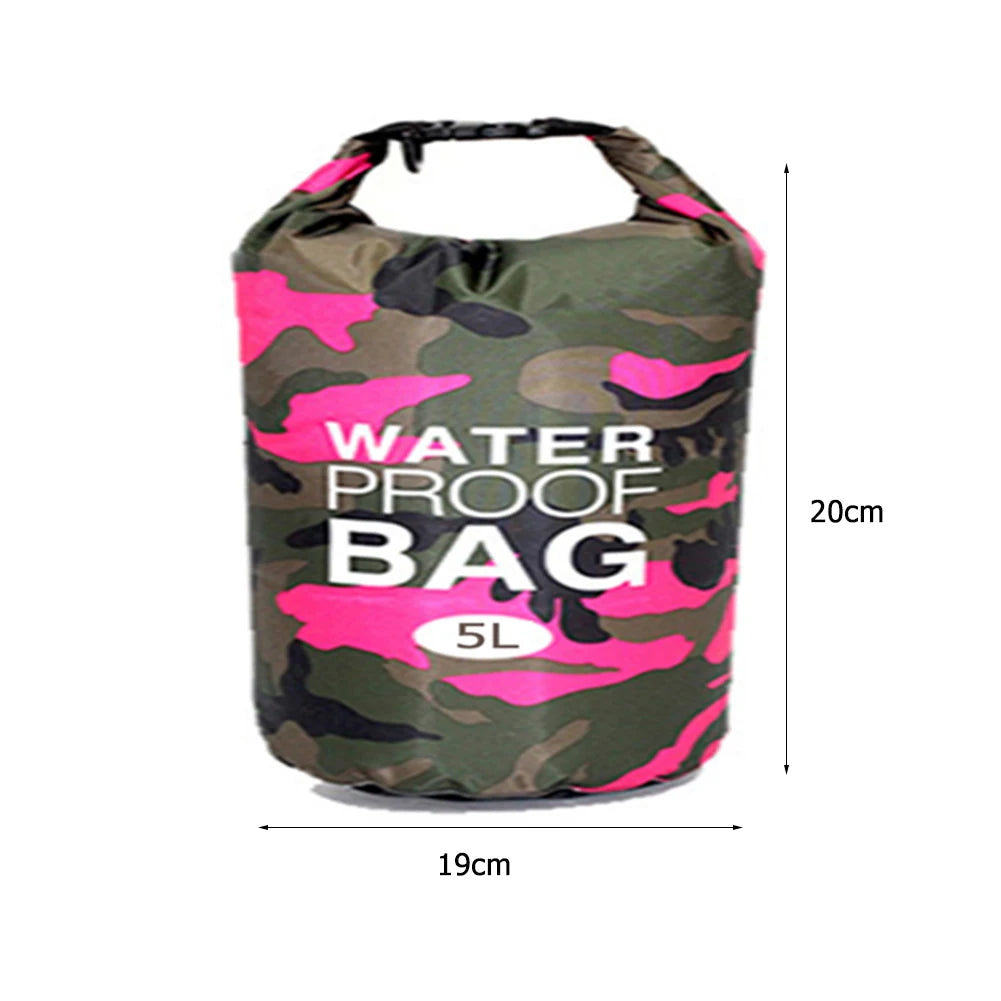 15-2L Swimming Waterproof Dry Bag Outdoor Floating Trekking Beach Backpack PVC Thickened Double-Layer Fabric IPX6 Waterproof Bag - Get Outside Today 25