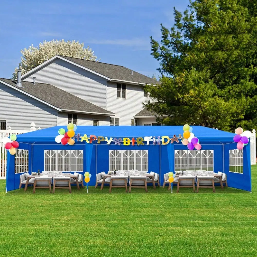10'x30' Patio Gazebo Waterproof Outdoor Canopy Tent Party Tent With 8 Walls - Get Outside Today 25