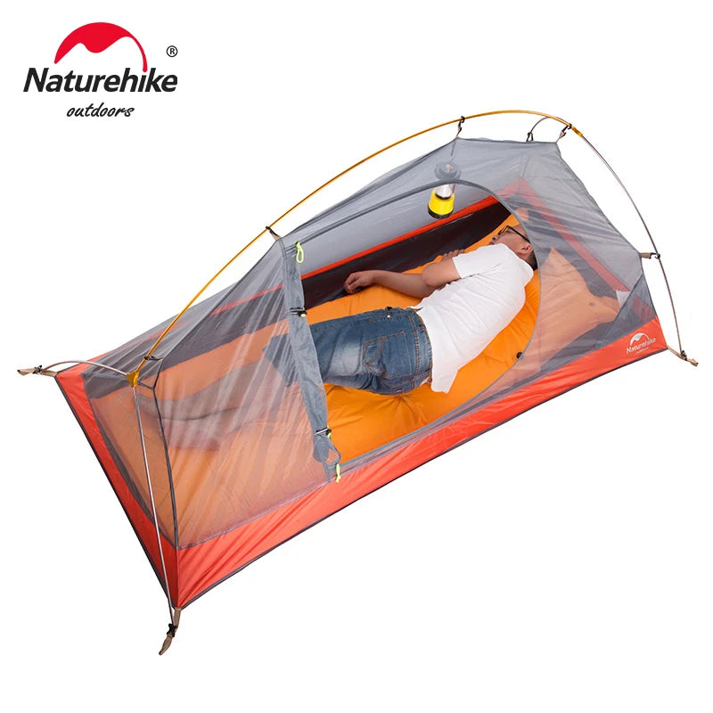Naturehike Ultralight Single Person Cycling Tent 20D Waterproof Sun Shelter - Get Outside Today 25