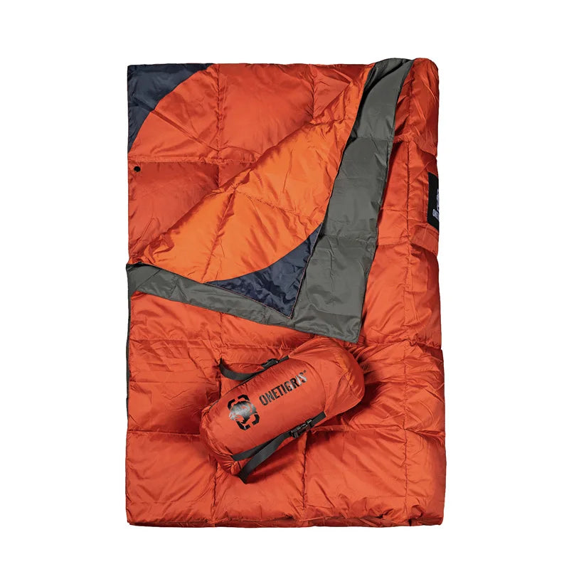 OneTigris Foldable Camping Blanket 3 Season 1 Person Outdoor Down Quilt - Get Outside Today 25