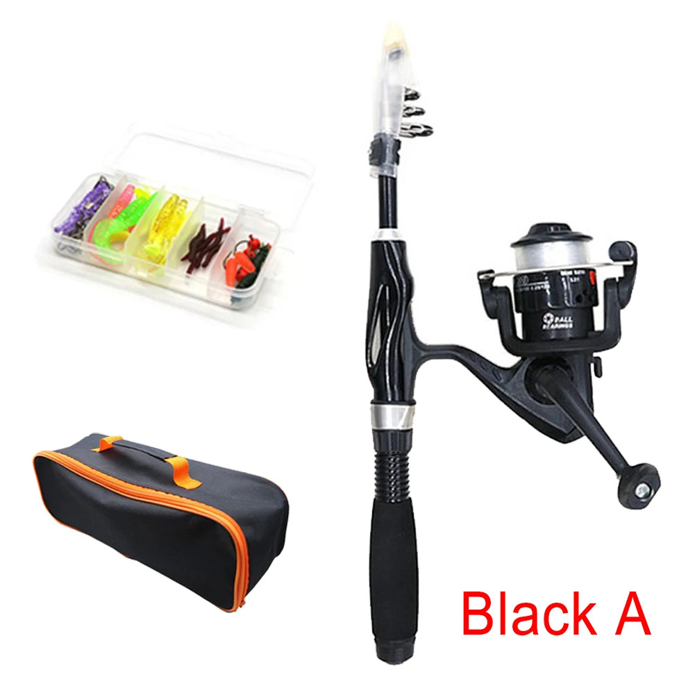 Fishing Pole Child Corrosion-Resistant Kids Fishing Starter Kit