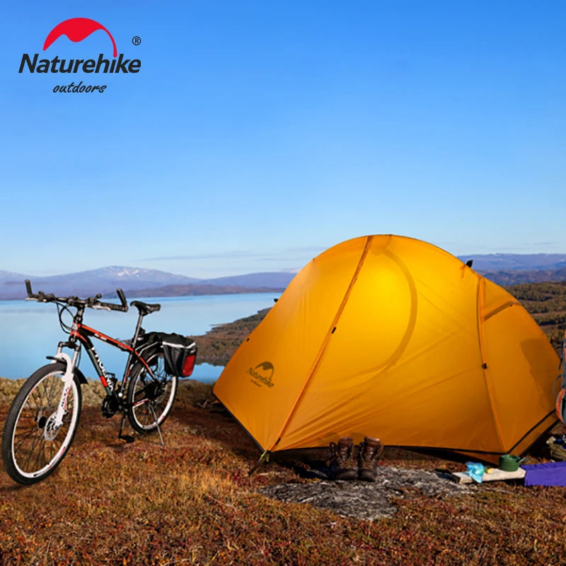 Naturehike Ultralight Single Person Cycling Tent 20D Waterproof Sun Shelter - Get Outside Today 25