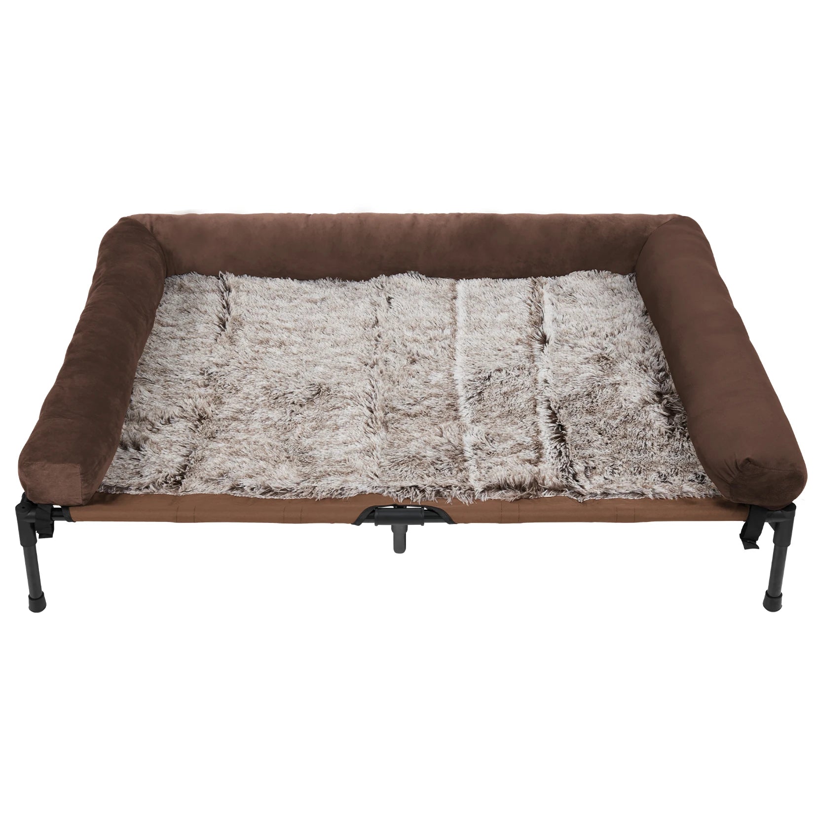 Extra Large Cooling Elevated Dog Bed with Bolster Waterproof - Get Outside Today 25