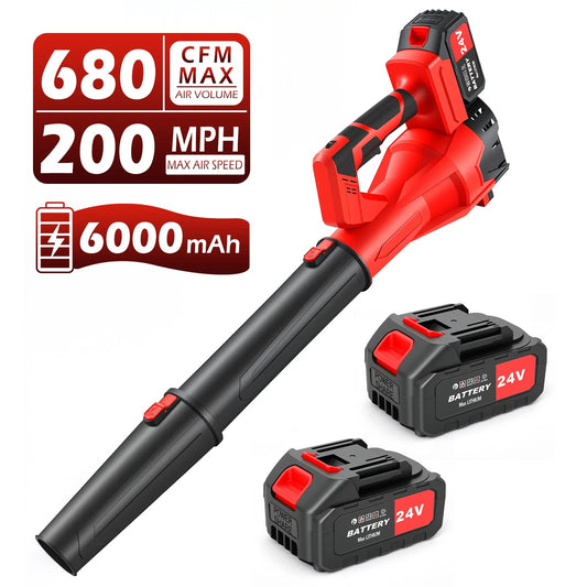 21V High Power Cordless Leaf Blower With Dual 6.0Ah Batteries For Yard - Get Outside Today 25
